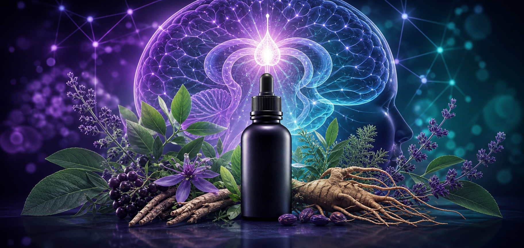 Product-themed illustration for Pineal Guardian X
